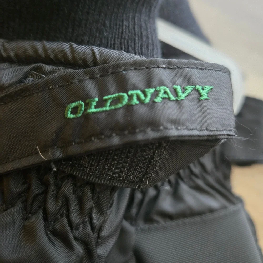 Old‎ Navy Snow Gloves Small Green Black Waterproof Insulated Winter New